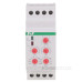 Реле часу F&F PCU-520-24V 24В AC/DC 2×8A (з можливістю незалежного встановлення часу праці T1 та часу перерви T2)