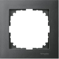Одномісна рамка Schneider Electric M-PURE MTN4010-3614 антрацит Одномісна рамка Schneider Electric M-PURE MTN4010-3614 антрацит