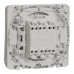 Прохідний 2-клавішний перемикач Schneider Electric MUR39022 (сх.6+6) IP55 (білий)