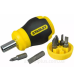 Набір біт Stanley 0-66-357 Multibit Stubby з тримачем (6шт)