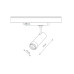 Трековий світильник Nowodvorski 12314 CTLS Spot Zoom LED 1x10W 3000K IP20 білий