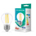 Світлодіодна філаментна лампа Titanum Filament G45 E27 4Вт 4100K (TLFG4504274) Світлодіодна філаментна лампа Titanum Filament G45 E27 4Вт 4100K (TLFG4504274)