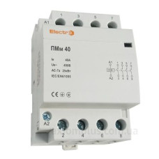 Модульний контактор ElectrO PMM4323NO1NC ПМм 4P 32A 400В 3NO+1NC