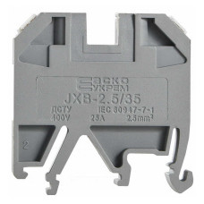Клемник JXB 2,5/35 сірий ACKO ( A0130010001 )