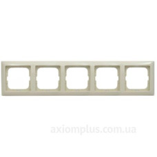 П'ятимісна рамка ABB Basic 55 2515-92-507 (слонова кістка)