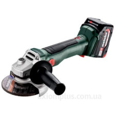 Акумуляторна кутова шліфувальна машина Metabo W 18 L BL 9-125 (602374510)