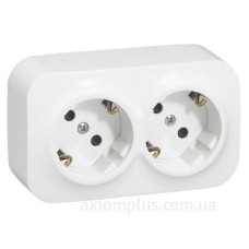 Розетка 2X2К+З Legrand Forix біла