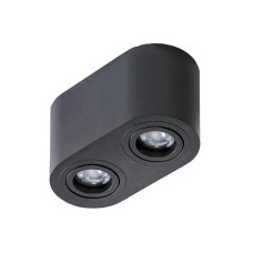 Точковий світильник Azzardo AZ2821 Brant GU10 2x50W IP20 чорний
