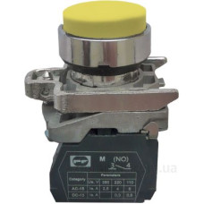 Кнопка Promfactor FP4-BL51 1NO жовта (FP4-BL51)