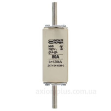 Запобіжник Аско-Укрем NH0 80A gG (A0050010023)
