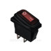 Перемикач TNSy KCD3-101W R/B IP54 червоний (TNSy5500844)