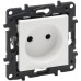 Розетка Legrand Niloe Step 16А 250В гвинтовий механізм біла (863119)