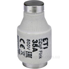 Запобіжник ETI 002313101 D III DZ 35A/500V