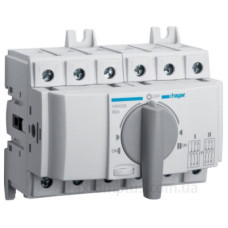 Перемикач Hager HIM308 I-0-II 80А 400/690В 3P 6м