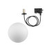 Трековий світильник Nowodvorski 11297 Profile Snowball G9 1x12W IP20 чорний