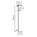 Торшер Nordlux 2010844003 Clyde LED 2x8W 2700K 350Lm IP20 чорний
