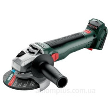 Акумуляторна кутова шліфувальна машина Metabo W 18 L BL 9-125 (613052850)