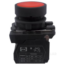 Кнопка Promfactor FP5-AA42 1NC червона (FP5-AA42)