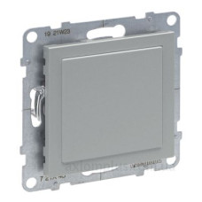 Заглушка з адаптером MOSAIC Legrand SUNO (алюміній) 721343