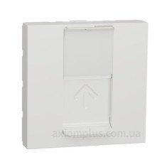 Центральна плата Schneider Electric Unica New NU946118 RJ45 2м біла Центральна плата Schneider Electric Unica New NU946118 RJ45 2м біла