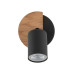 Світильник поворотний, спот TK Lighting 4673 Cover Wood GU10 1x10W IP20 чорний
