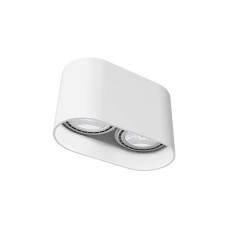 Точковий світильник Nowodvorski 9241 Oval GU10 2x15W IP20 білий