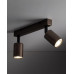 Світильник поворотний, спот TK Lighting 6180 Top GU10 2x10W IP20 коричневий
