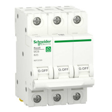 Автоматичний вимикач Schneider 6кА B 3p 25А Resi9 ( R9F02325 )