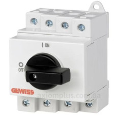 Вимикач навантаження GEWISS 2Р 25А 600В DC (GW96186)