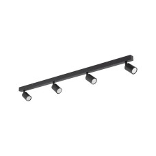 Світильник поворотний, спот TK Lighting 10792 Nex GU10 4x10W IP20 чорний
