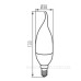 Світлодіодна лампа KANLUX IDO 6,5W T SMD E14-NW (23491)