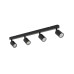 Світильник поворотний, спот TK Lighting 6177 Top GU10 4x10W IP20 чорний