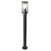 Вуличний світильник Goldlux 312327 Fiord E27 1x10W IP44 чорний