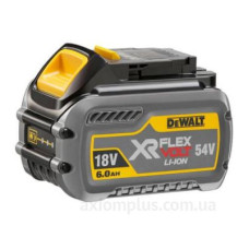 Акумулятор для електроінструментів DeWALT DCB546 18В/54В 6 Ач/2 Ач 1,06 кг Акумулятор для електроінструментів DeWALT DCB546 18В/54В 6 Ач/2 Ач 1,06 кг