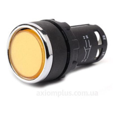 Кнопка моноблочна EMAS MB102DS (1НО+1НЗ) жовта