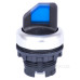 Перемикач NOARK Ex9P1 S3I b з підсвіткою синя (105687)