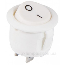 Перемикач Аско-Укрем KCD1-5-101 WH/WH (0-I) круглий білий (A0140040068) Перемикач Аско-Укрем KCD1-5-101 WH/WH (0-I) круглий білий (A0140040068)