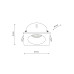 Точковий світильник TK Lighting 10581 Prisma GU10 1x10W IP65 чорний