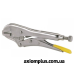 Регульоване захоплення Stanley 0-84-810 190мм з фіксатором та прямими губками
