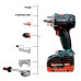 Акумуляторний дриль-шурупокрут Metabo BS 18 LTX BL Q I 2xLiHD 5,5Ач (602359660)