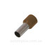 Втулковий наконечник E.Next e.terminal.stand.e10-12.brown 10 кв.мм коричневий (s3036051)