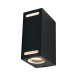 Світильник вуличний Nowodvorski Assos GU10 2x10W IP54 чорний ( 9124 )