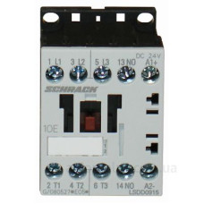 Контактор Schrack LSDD0922 110В AC 1НЗ 4кВт 9А 3P розмір 00