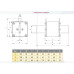 Запобіжник ETI 004725231 M3/630A/690V-gS (100kA)