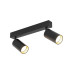 Світильник поворотний, спот TK Lighting 10633 Amis GU10 2x10W IP20 чорний