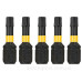 Ударні біти DeWALT Impact torsion Т25 25мм (5шт)
