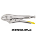 Регульоване захоплення Stanley 0-84-809 225мм з фіксатором та прямими губками