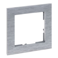 Рамка 1-постова Legrand SUNO (фактурний алюміній) 721561