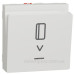 Картковий вимикач Schneider Electric NU328318 з підсвічуванням 10А 2М (білий)
