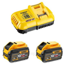 Зарядний пристрій DeWALT DCB118Y2 8А 18В/54В 2 акумулятора Зарядний пристрій DeWALT DCB118Y2 8А 18В/54В 2 акумулятора
